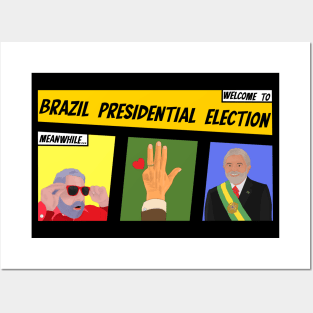 Brazil Presidential Election Posters and Art